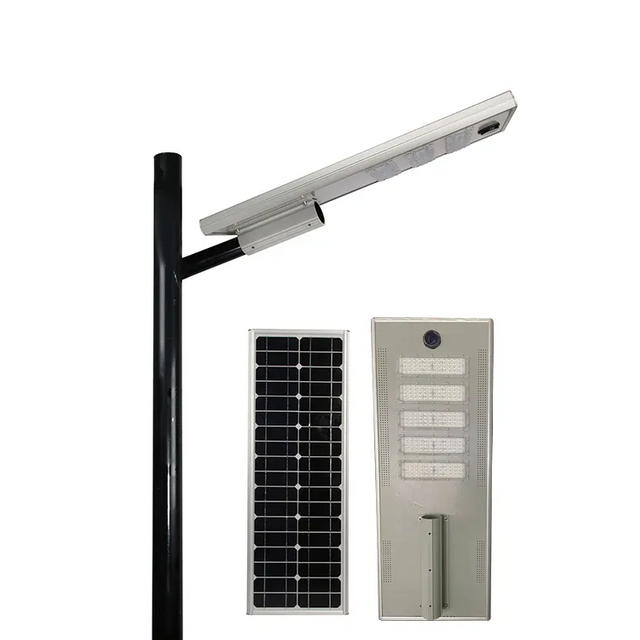 Factory Direct Solar Road Lamp 40W 60W 120W Outdoor All In One LED Solar Street Light