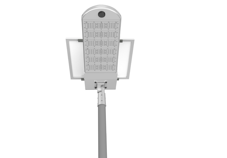 Remotely Wireless Control All In Two Solar Street Light