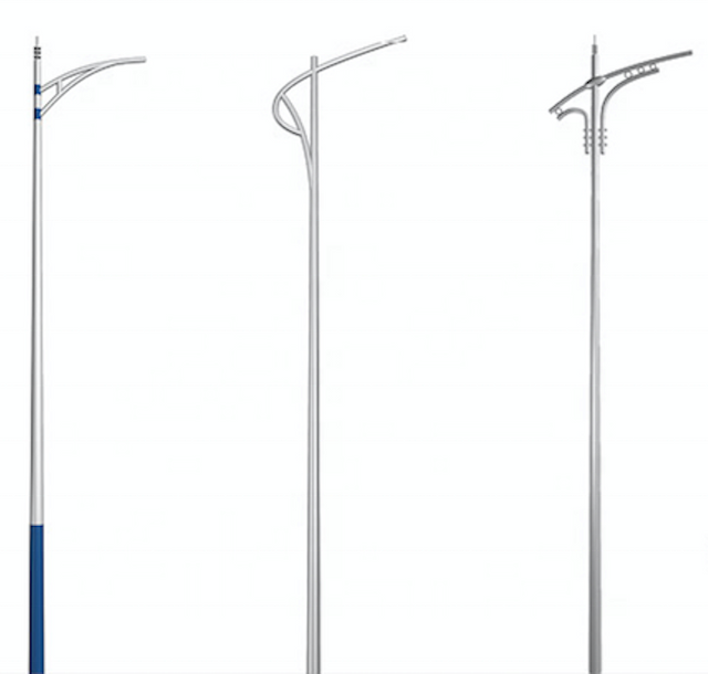 OEM ODM Economic Cast Iron Galvanized Lamp Poles