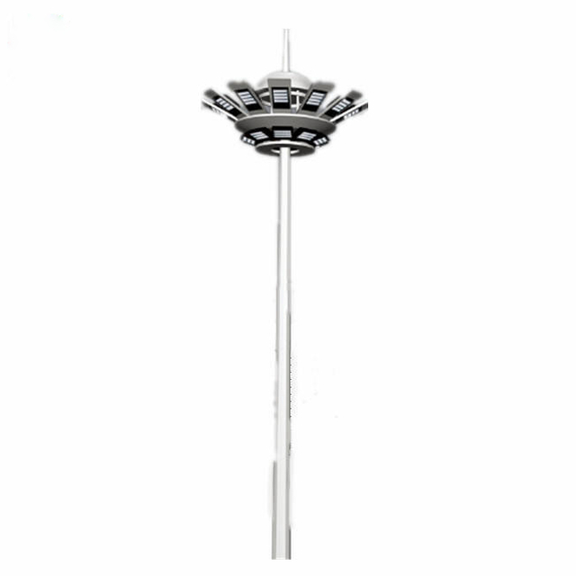 Outdoor Modern Hot Dip Galvanized High Mast Light Lamp Pole