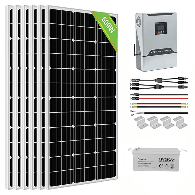 5Kw Off-grid Farm Use Solar Panels System